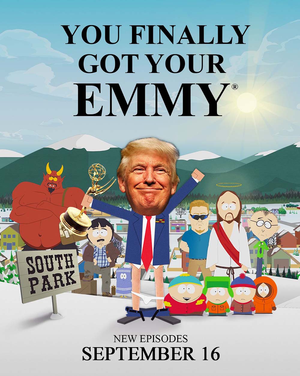 Южный парк высмеял Дональда Трампа